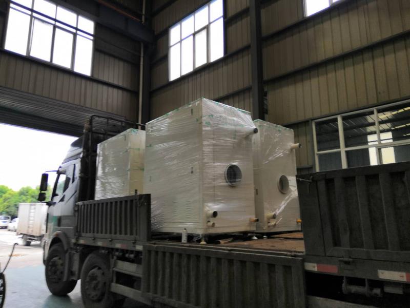 河北用戶定購全預混冷凝鍋爐770KW成功出貨