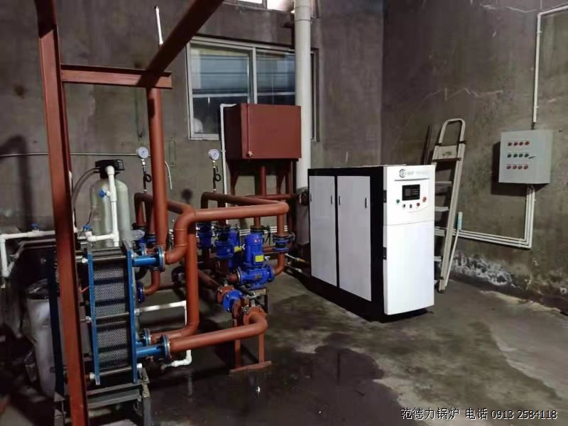 350KW半噸燃氣鍋爐衛生院安裝案例